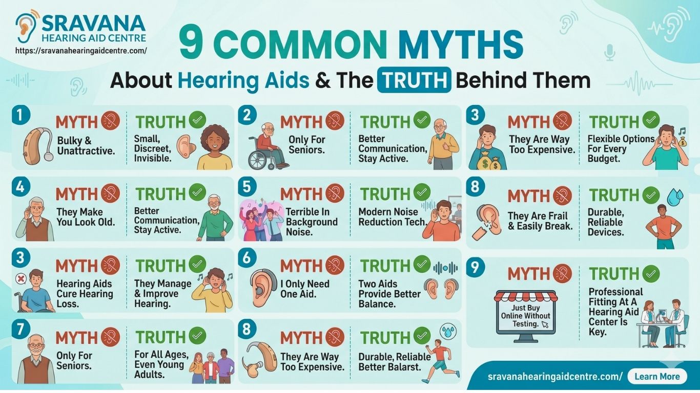 Myths About Hearing Aids
